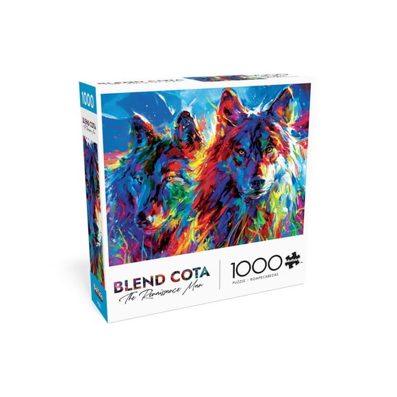 Buffalo Games Wolves True Love 1000-Piece Interlocking Jigsaw Puzzle