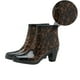 thumbnail image 3 of 1 par de zapatos de lluvia de tacón alto con cremallera lateral a la moda, botas de lluvia cortas antideslizantes, 3 of 5