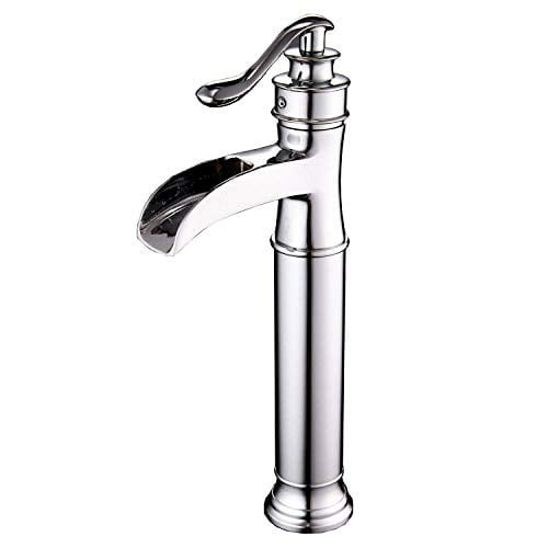 Details about   Bathroom Faucet Single Handle&Hole Deck Mounted Sink Mixer Chrome Tall Taps 