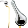 Qualihome Universal Side Mount Toilet Handle Tank Flush Lever Replacement Handle, Chrome Finish