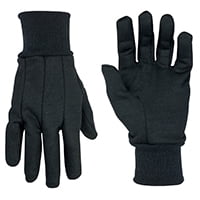 

Custom Leathercraft 2011 Black Jersey Gloves