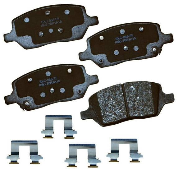 Bendix Brakes Disc Brake Pad Set Fits select: 2005-2008 CHEVROLET UPLANDER, 2006 PONTIAC MONTANA SV6 INCOMPLETE