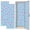 Color 2, variant on 2 Pcs School Locker Magnetic Wallpaper 12" x 36" Pink Ribbon Bow Light Blue Polka Dot Reusable Removable Locker Accessories Back to School Supplies