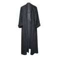 thumbnail image 4 of XIAOCHA Womens Striped Abaya Loose Open Front Three Quarter Sleeves Maxi Cardigan Lightweight Modest Islamic Abayas, 4 of 4