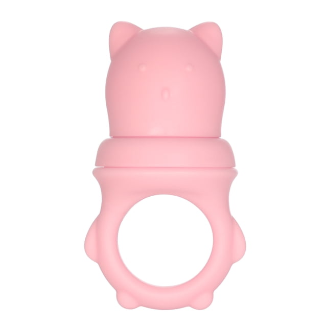 Alimentador de alimentos para bebés, alimentador de frutas y verduras frescas, chupete de silicona, mordedor, juguete para la dentición, tetina para bebés, niños pequeños, fácil de limpiar