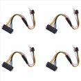 thumbnail image 1 of 4X Cable de Fuente de AlimentacióN ATX PSU PCIe 6 Pines una ATX 24 Pines Cable de Fuente de AlimentacióN 24P una 6P para 600 G1 600G1 800G1 Placa Base, 1 of 5