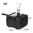 thumbnail image 2 of Bomba De Agua Lab.G Mini Pecera NEGRO, 2 of 5