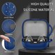 thumbnail image 2 of Funda Protectora Silicona Con Mosquetón para Anker Soundcore C30i () Azul, 2 of 7