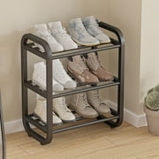 TopLLC Shoe Rack Organizer Shoe Rack Dormitory Home Doorway Storage Artifact Multi Layer Fast Assembly Easy Shoe Rack Stainless steel Shoe Rack
