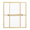 Wide Wire Mesh Pet Gate-Color:White