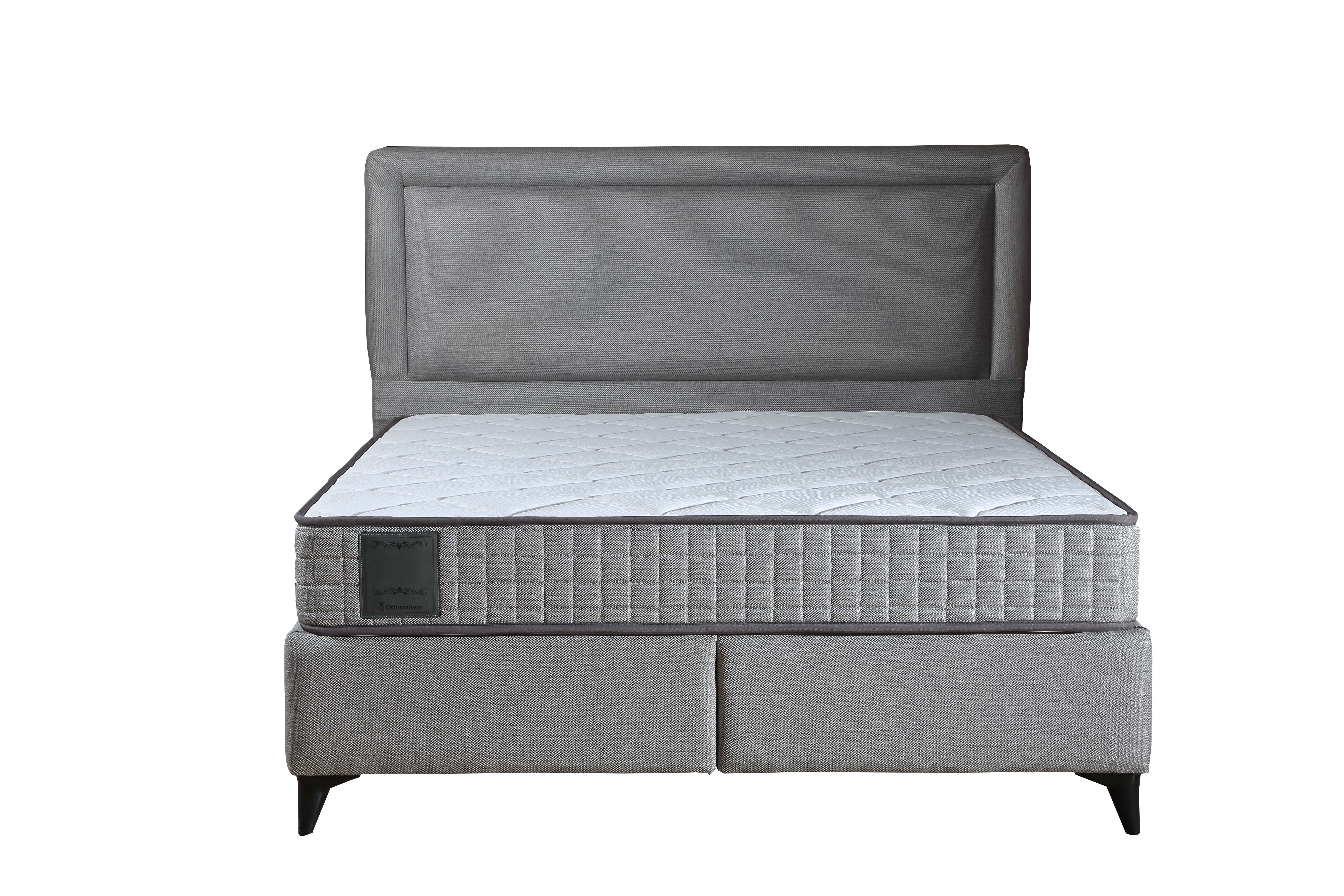 Ottomanson Twin 8" Medium-Firm Hybrid Mattress for Young Adults, Durable & Comfort, CertiPUR-US, Bed in a Box