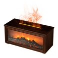 thumbnail image 1 of 3D Flame Oil Diffuser Humidifier With Remote Control 280ml Aroma Mist Maker For Home Bedroom Atmosphere Timer Auto Off 7 Color LED Night Light, 1 of 9