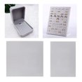thumbnail image 4 of 10x Tela de suave Hoja adhesiva trasera adhesiva Artesanía Hoja A4 Caja de joyería autoadhesiva multis Tela de para cajón de gris Sunnimix Tela de terciopelo pegajosa, 4 of 8