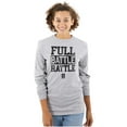 thumbnail image 3 of US Army Star Logo Full Battle Rattle Unisex Plus Size Long Sleeve Shirt Brisco Brands 3X, 3 of 5