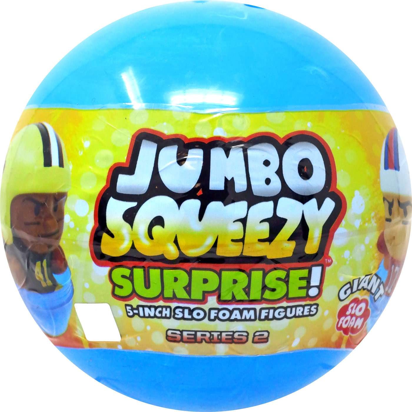 NFL Series 2 Jumbo Squeezy Surprise! Mystery Box (18 Packs)