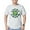 Ash Gray, variant on CafePress - Lucky Charm [Shamrock] Fitted T Shirt - Fitted T-Shirt, Vintage Fit Soft Cotton Tee