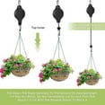 thumbnail image 5 of Door Towel Rack 3PCS Horticultural Extendable Lifting Basket Hooks Garden Hooks For Hanging Plants，retractable Plant Hanger， Hanging Tools, 5 of 8