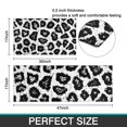 thumbnail image 7 of Black Leopard Pattern Kitchen Rugs Sets Of 2,Anti Fatigue Kitchen Mat Rugs Non Slip Washable,Decorative Kitchen Floor Mats for Kitchen,Sink,Laundry,17"x30"+17"x47", 7 of 7