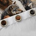 thumbnail image 4 of Homewish Safari Wolf Curtains Pack of 2 (42x84 Each) For Adults Boys Girls,Jungle Animal Curtains Blackout,Woodland Wildlife Bedroom Curtains,Breathable Home Decor, 4 of 6