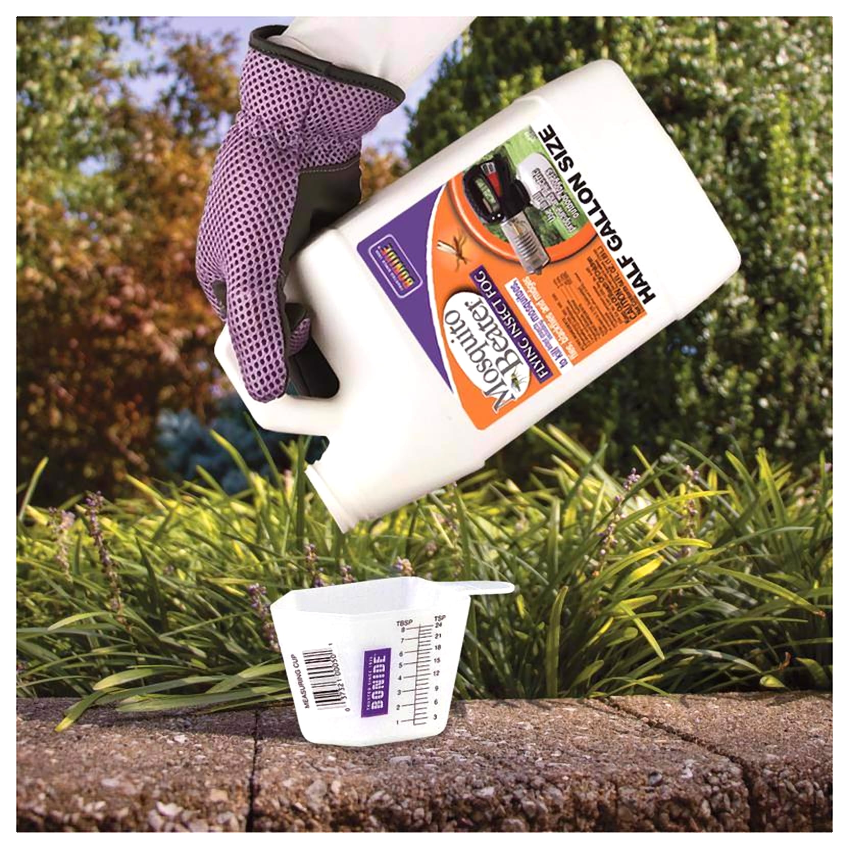Bonide Mosquito Beater Insecticide Fogger Solution - Outdoor Insect Killer - 0.5 Gal Liquid — Residential Use, Standard Application