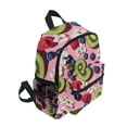 thumbnail image 2 of FORMRS Kids School Backpack with Front Zippered Pocket 12" Student Travel Daypack, Pink Kiwi, 2 of 6