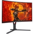 thumbnail image 3 of Restored AOC CQ27G3Z 27" Curved Gaming Monitor, QHD 2K 2560x1440, 1000R VA, 240Hz 0.5ms, FreeSync Premium, Height Adjustable Stand, Xbox PS5 Switch, 3-Year Zero-Bright-Dot,Black, 3 of 9