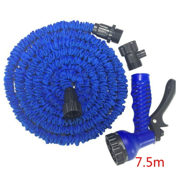 Manguera de jardín Manguera de agua flexible expandible Mangueras de plástico Tubería con rociador de riego para el hogar Advancent JJ14585-07B