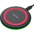 thumbnail image 2 of Cargador inalámbrico Yootech, almohadilla de carga inalámbrica rápida máxima de 10 W compatible con iPhone 15/15 Plus/15 Pro Max/14/13/SE 2022/12/11/X/8, Samsung Galaxy S22/S21/S20, para AirPods Pro 2, 2 of 4