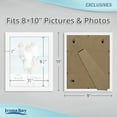 thumbnail image 7 of Icona Bay 8x10 White Picture Frames, 6 Pack, Exclusives Collection (US Company), 7 of 7