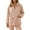 Pink, variant on IWRICH Zip up Home Wear for Women Fuzzy Warm Thermal Jackets Reversible Cozy Lined Winter Outerwear with Pockets White XL