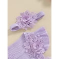 thumbnail image 6 of Suealasg Baby Girl Romper Dress Fly Sleeve Flower Embroidered Tulle Bodysuits Dress 3M 6M 12M 18M Newborn Girls Summer Birthday Clothes, 6 of 8