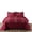 Burgundy, variant on 3-Piece Lightweight Embroidery Bedspread Quilt Set – Elegant and Cozy Bedding for All Seasons Lapaz