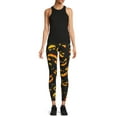 thumbnail image 2 of No Boundaries Juniors' Halloween Ankle Leggings, 2 of 5