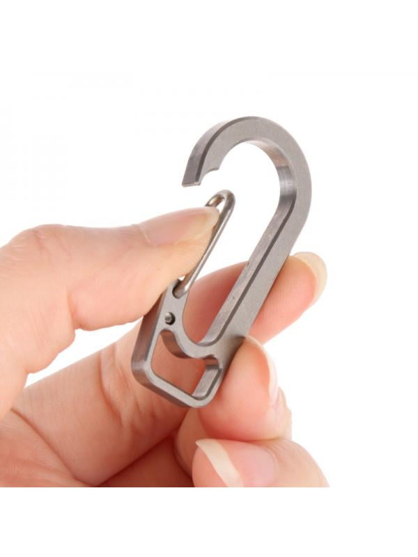 S Pattern Carabiner EDC Gear Snap Clips Hook Survival Keychain Tool JB S Pattern Carabiner EDC Gear Snap Clips Hook Survival Keychain Tool JB