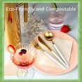 thumbnail image 2 of Ibambo Bamboo Everyday Lunch & Dinner Party Napkins, 2 Ply, Paper Napkins, Light Brown, 50 Pack, 2 of 9