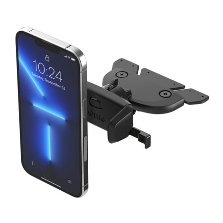 iOttie Easy One Touch Mini CD Slot Mount and Phone Holder Black Plastic