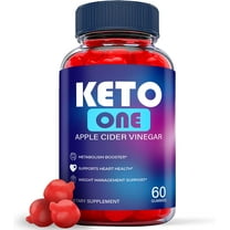 (1 Pack) Keto One Keto ACV Gummies - Supplement for Weight Loss - Energy & Focus Boosting Dietary Supplements for Weight Management & Metabolism - Fat Burn - 60 Gummies