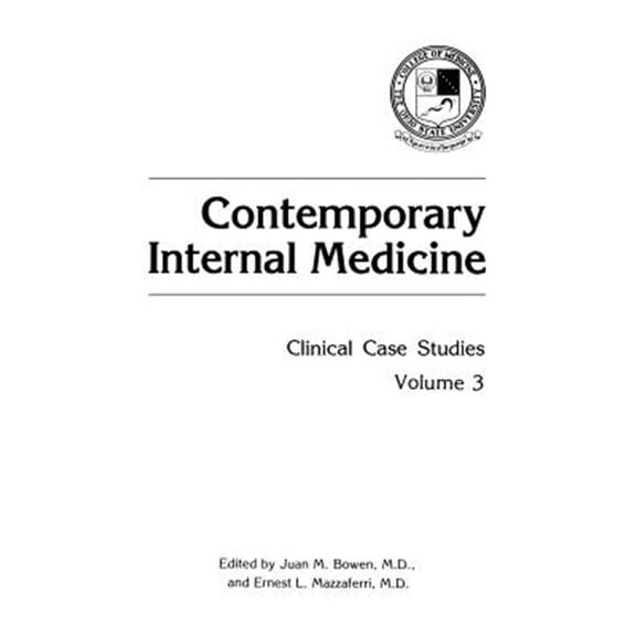 Pre-Owned Contemporary Internal Medicine Contemporary Internal Medicine: Clinical Case Studies, Book 3, (Hardcover)