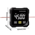 thumbnail image 3 of Digital Angle Finder & Magnetic Inclinometer Level Tool - 360° Precision with 0.1° Accuracy for Woodworking, Table Saw, Construction & HVAC Installation, 3 of 8