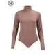 thumbnail image 5 of Body de estrella Luxtrada para mujer, cuello alto, manga larga, leotardo, cuello alto, moldeador elástico, 5 of 8