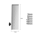 thumbnail image 4 of Adjustable Cabinet Hardware Jig Tool Aluminum Alloy Drilling Guide Template Drawer Front Knobs Handles Pulls, 4 of 6