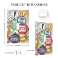 thumbnail image 5 of Kll Travel Stamp Wall Plate,Gloss Finish,Standard Size 1 - 5" X 3", Polycarbonate Thermoplastic,Electric Receptacle Plug Covers, 5 of 8