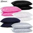 thumbnail image 2 of Spencer Solid Pillowcases, Queen, Pink, 2 of 10