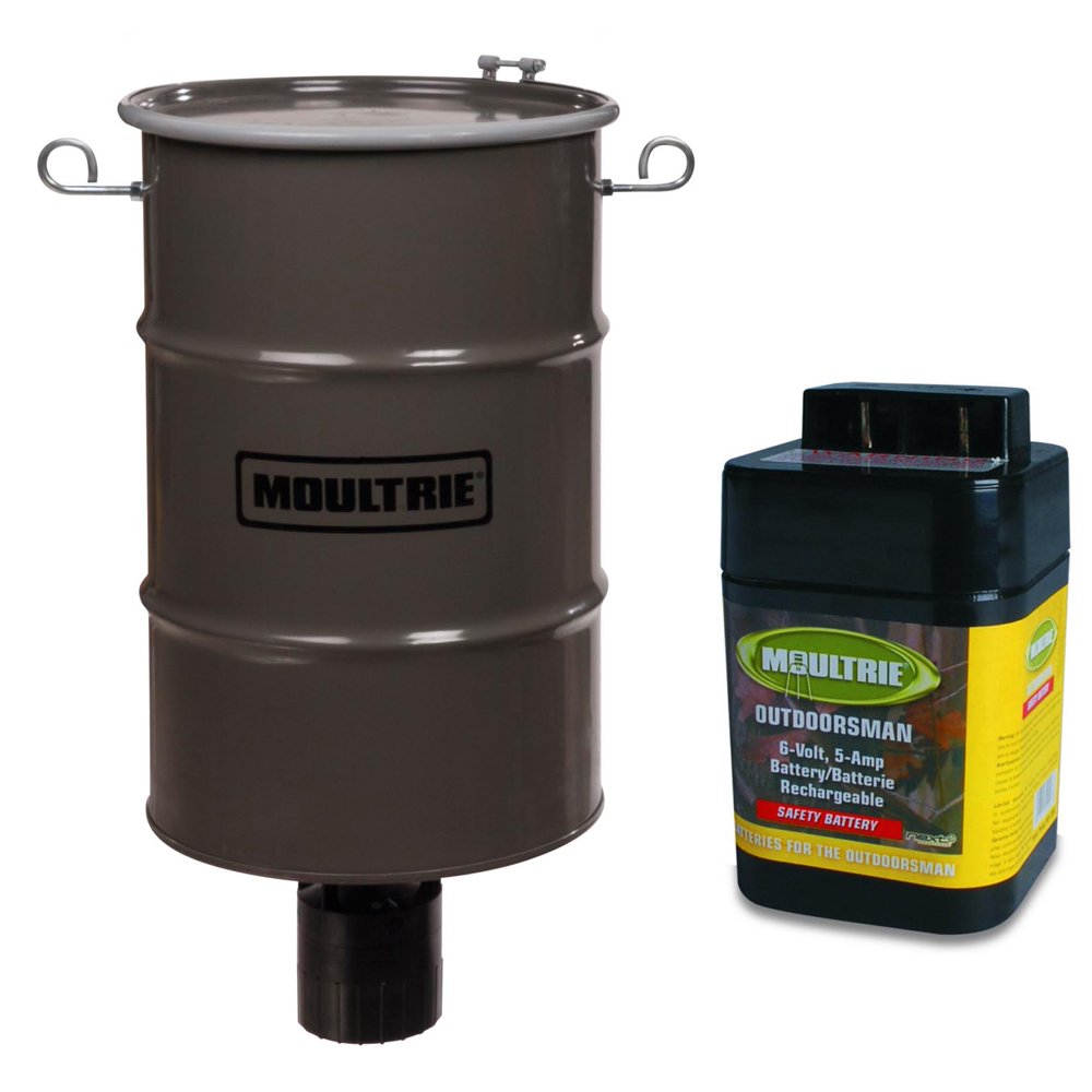 MOULTRIE 30 Gallon ProHunter 360° Hanging Bucket Style Deer Feeder w