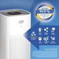 thumbnail image 2 of Purificador de aire Clorox para el hogar True HEPA Filter 1500 m², 2 of 9
