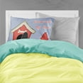 thumbnail image 2 of Dog House Collection Poodle Black Fabric Standard Pillowcase, 2 of 2