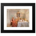 thumbnail image 2 of Isidor Kaufmann 24x20 Black Modern Framed Museum Art Print Titled - Friday Evening (circa 1920), 2 of 5