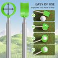 thumbnail image 4 of Golf Ball Retriever Telescopic Pick up Scoop Ball Retriever 9.5 12 15 FT, Golf Ball Retriever Picker Stainless Steel Shaft Retracted Length with Locking Scoop Gift Box, 4 of 13