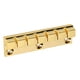 thumbnail image 5 of Puente fijo para guitarra de 6 cuerdas dorado Sincero, 5 of 10