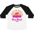 thumbnail image 3 of Inktastic Summer Enjoy the Sunshine Vero Beach Florida in Pink Boys or Girls Toddler T-Shirt, 3 of 5
